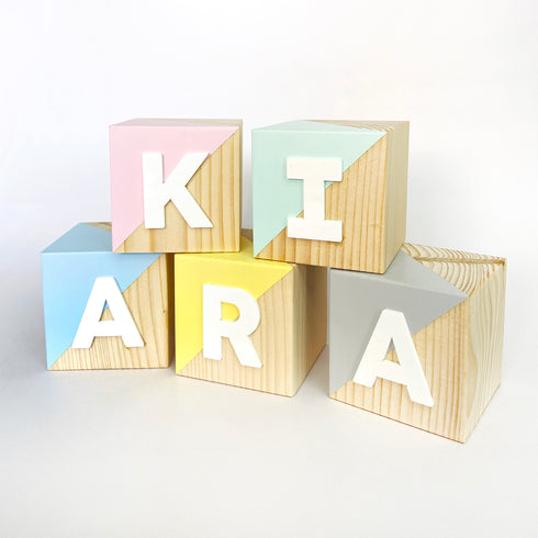 Personalised Wooden Blocks